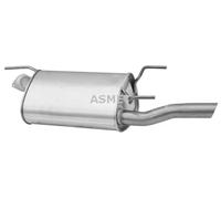 Silenciador trasero 05.124 ASMET para OPEL VECTRA B Hatchback VECTRA B