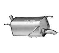 Silenciador trasero 05.144 ASMET para OPEL CORSA C