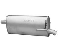 Silenciador trasero 05.185 ASMET para OPEL MERIVA A Monospace