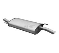 Silenciador trasero 07.126 ASMET para FORD MAZDA