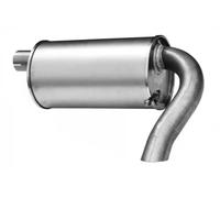 Silenciador trasero 07.174 ASMET para VW FORD SEAT