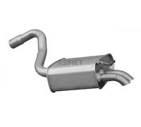 Silenciador trasero 07.204 ASMET para FORD MONDEO III Turnier