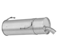 Silenciador trasero 08.023 ASMET para PEUGEOT 206 Hatchback