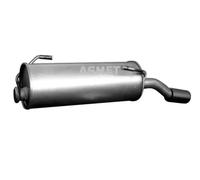 Silenciador trasero 08.062 ASMET para PEUGEOT 206 Hatchback