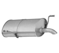 Silenciador trasero 08.072 ASMET para PEUGEOT 206 SW