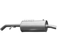 Silenciador trasero 09.071 ASMET para CITROËN PEUGEOT