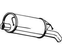 BOSAL 105-137 Silenciador trasero