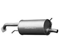 Silenciador trasero 11.042 ASMET para MAZDA 323 F VI Hatchback
