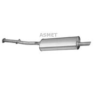 Silenciador trasero 12.034 ASMET para BMW 3 3 Descapotable 3 Touring