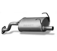 Silenciador trasero 13.008 ASMET para HONDA CIVIC V Hatchback CIVIC VI Hatchback
