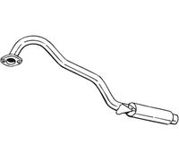 Bosal Silenciador trasero 145-003 para Nissan Terrano II y Ford