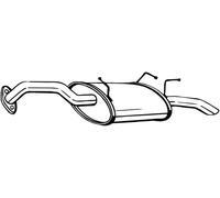 Silenciador trasero 145-099 BOSAL para NISSAN PRIMERA Station Wagon