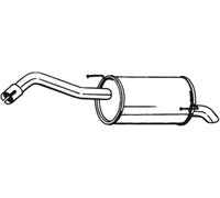 Silenciador trasero 145-127 BOSAL para NISSAN NOTE
