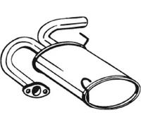 BOSAL 145-191 Silenciador trasero