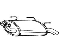 Silenciador trasero 145-611 BOSAL para NISSAN ALMERA II