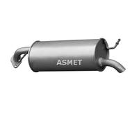 Silenciador trasero 15.016 ASMET para HYUNDAI GETZ