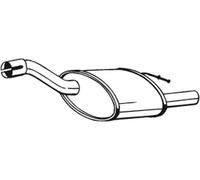 Silenciador trasero 154-211 BOSAL para FORD FOCUS I