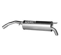 Silenciador trasero 16.038 ASMET para FIAT BRAVO II STILO