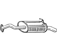 BOSAL 163-063 Silenciador trasero