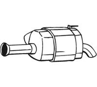 Silenciador trasero 165-023 BOSAL para HYUNDAI i10 I