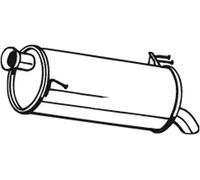 Silenciador trasero 165-037 BOSAL para HYUNDAI i20 I