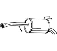BOSAL 165-073 Silenciador trasero
