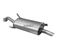 Silenciador trasero 18.008 ASMET para VOLVO S40 I V40 Station Wagon