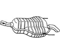 Silenciador trasero 185-489 BOSAL para OPEL ASTRA H ASTRA H GTC ASTRA H Sedán