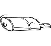 Silenciador trasero 190-619 BOSAL para PEUGEOT 206 Hatchback 206 CC 206 SW
