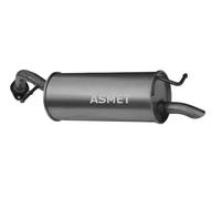 Silenciador trasero 20.030 ASMET para TOYOTA YARIS