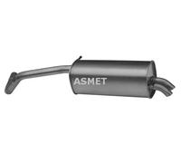 Silenciador trasero 21.024 ASMET para SKODA VW SEAT