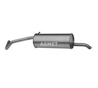 Silenciador trasero 21.031 ASMET para SEAT SKODA