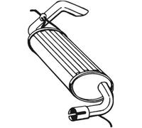 Silenciador trasero 211-403 BOSAL para LAND ROVER FREELANDER I