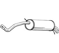 Silenciador trasero 220-035 BOSAL para SKODA SEAT