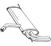 BOSAL Endschalldämpfer 227-049