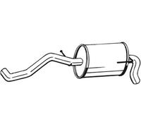 Silenciador trasero 227-111 BOSAL para VW LUPO I