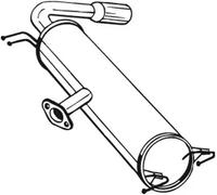 BOSAL 228-467 Silenciador trasero