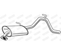 Silenciador trasero 23274 WALKER para SUZUKI WAGON R+