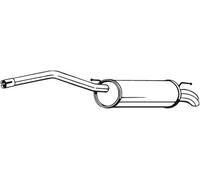 Silenciador trasero BOSAL 233-087