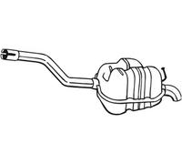 BOSAL 233-161 Silenciador trasero