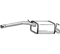 Silenciador trasero BOSAL 233-405