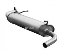 Silenciador trasero 25.017 ASMET para SUZUKI JIMNY Todo terreno, cerrada