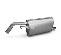 Silenciador trasero 26.017 ASMET para MITSUBISHI COLT VI