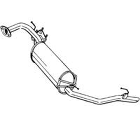 Silenciador trasero 282-911 BOSAL para HONDA CIVIC VIII Hatchback