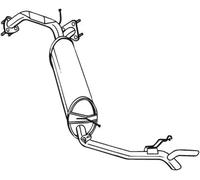 Silenciador trasero 282-975 BOSAL para HONDA CIVIC VIII Hatchback