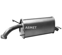 Silenciador trasero 31.001 ASMET para DAEWOO CHEVROLET