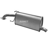 Silenciador trasero 31.001 ASMET para DAEWOO CHEVROLET