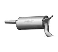 Silenciador trasero ASMET 01.030