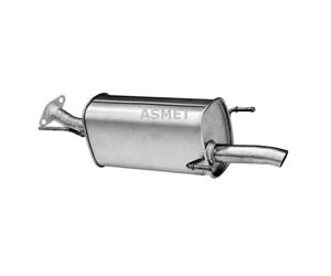 Silenciador trasero ASMET 05.160