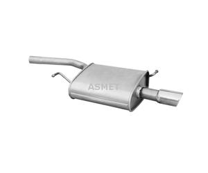 Silenciador trasero ASMET 06.021